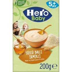 ÜLKER HERO BABY 200 G (5991-04) MILK HONEY SEMOLINA*12
