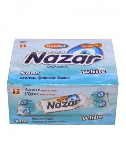 NAZAR WHITE (CARBONATE) GUM*100