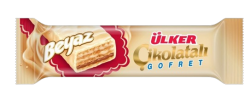 ÜLKER (1366-07)WHITE CHOCOLATE WAFER 35GR*24