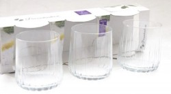 (420154-3) PAŞABAHÇE DRINKS GLASS 3PCS*8