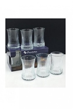 (42901) PAŞABAHÇE TEA GLASS ELYS 170 CC 6 PCS*4