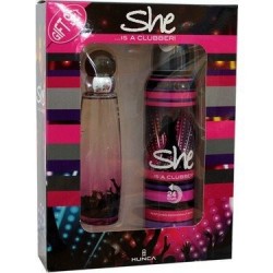 SHE PERFUME WOMEN+DEO CLUBBER*1
