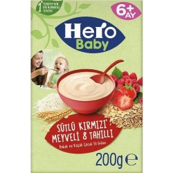 ÜLKER HERO BABY (5970-05) 200 G 8 GRAINS WITH RED FRUIT*12