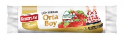 KOROPLAST WASTE BAGS MEDIUM STRAWBERRY*25