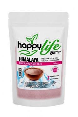 HAPPYLİFE 500 GR HIMALAYA ROCK SALT (PINK)*12