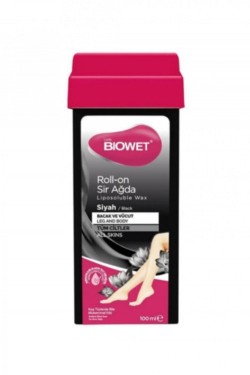 BİOWET ROLL-ON SIR WAX 100 ML BLACK*24