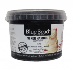 BLUE BEAD 1 KG BLACK SUGAR DOUGH*12