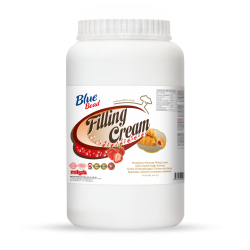 BLUE BEAD 1 KG FILLING CREAM STRAWBERRY FLAVOR*12
