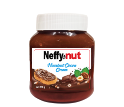 NEFFY NUT 750 GR WITH COCOA HAZELNUT CREAM GLASS*8