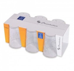 (520142-24)PAŞABAHÇE WATER GLASS HEARTBEAT 6PCS *4