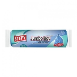 STEPY GARBAGE BAG PREMIUM EXTRA THICK JUMBO*20