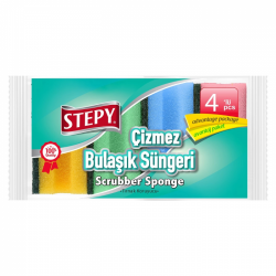 STEPY ANTI-SCRATCH SPONGE 4 PCS *24