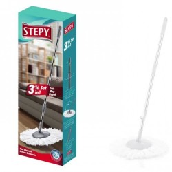 STEPY SPARE SET 3 PCS (HANDLE-MOP-COVER)*12