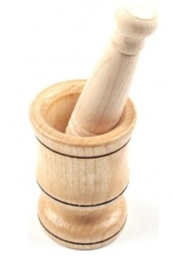 FLEXI WOODEN MORTAR *12