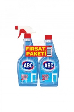 ABC GLASS CLEANER 750+750ML*10