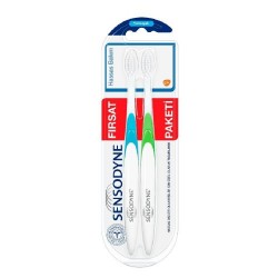 SENSODYNE TOOTHBRUSH DELICATE CLEANING 1+1*12