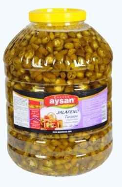 AYSAN PICKLE PET 5 KG(NET 2,5KG) JALEPENO*2