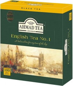 AHMAD TEA GLASS TEA BAGS 100 PCS ENG. NO1*12 (790)