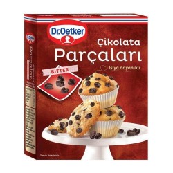 DR.OETKER DARK CHOCOLATE PIECES 70 GR*12