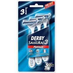 DERBY SAMURAI 3 PLATINUM 3-PIECE BLISTER*12