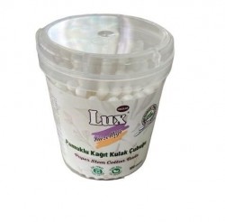 LUX PAPER EAR STICKS ROUND 100PCS*24