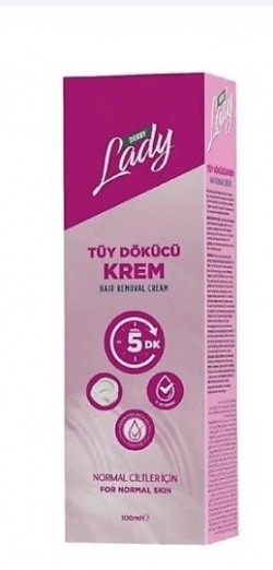 DERBY LADY HAIR REMOVAL CREAM 100 ML NORMAL SKIN*12