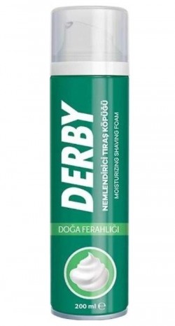 DERBY SHAVING FOAM 200 ML NATURE FRESH*12
