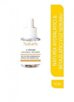NATURİX 30 ML BRIGHTENING & WHITENING FACE SERUM*6