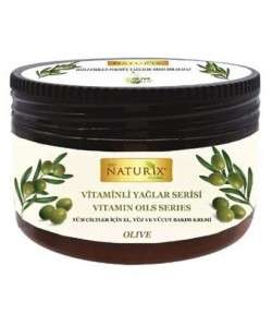 NATURİX 250 ML HAND-FACE-BODY CREAM WITH OLIVE OIL*12