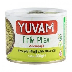YUVAM 200 GR CANNED FRIK RICE PLAIN*12