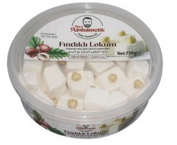 HACI ABDULMELİK HAZELNUT TURKISH DELIGHT 750GR*12