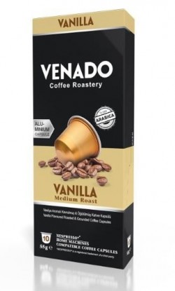 VENADO CAPSULE COFFEE VANILLA MEDIUM ROASTED BOX 55GR*40