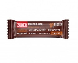 ZÜBER GLUTEN-FREE PROTEIN BAR 40 GR WITH HAZELNUT*12