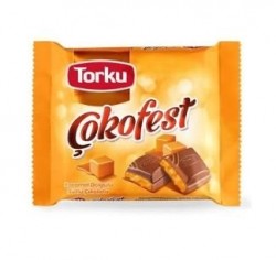 TORKU(405075) ÇOKOFEST CARAMEL MILK CHOCOLATE 60 GR*6