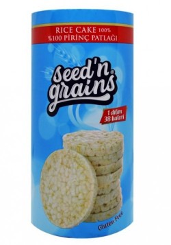 SEED'N 135 GR 100% RICE PUF*12