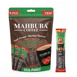 MAHBUBA HAZELNUT COFFEE 18GR 8 PIECES*30