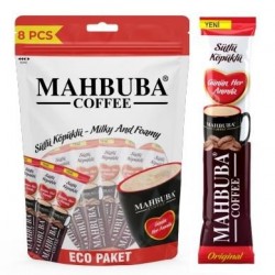 MAHBUBA COFFE 2/1 IN 1 MILK FOAM 18GR 8 PCS*30