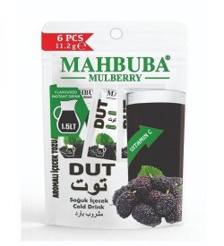 MAHBUBA MULBERRY DRINK POWDER 67.20 GR 6 PCS *96