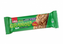 ZÜBER GRANOLA BAR 25 GR WITH PISTACHIO, APPLE CINNAMON*15