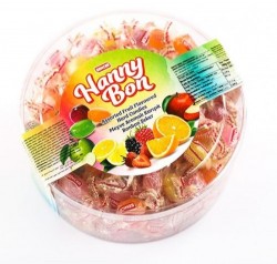 SENCER HANNYBON 250 GR FRUIT HARD MINI CANDY *12