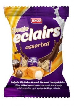 SENCER DAMIX 1000 GR COCOA CREAM CARAMEL SOFT CANDY*8