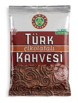 KAHVE DÜNYASI TURKISH COFFEE 100 GR CHOCOLATE*48