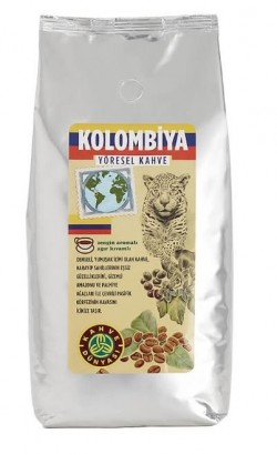 KAHVE DÜNYASI TRADITIONAL 1000 GR ROASTED COLOMBIA BEANS*10