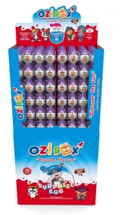 OZIBOX STAND COWBOY BROTHERS 20 GR SURPRISE EGG CHOCOLATE *192
