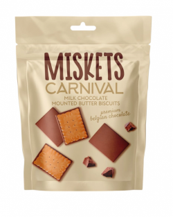 MISKETS 50 GR MILK MINI PETIBOUR*12
