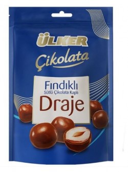 ÜLKER (1491-02) CHOCOLATE HAZELNUT DRAGEE 67GR*14