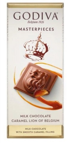 ÜLKER (1537-03)GODİVA MILK TABLET 86GR*6