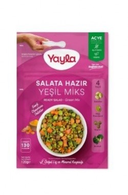 YAYLA SALAD READY GREEN MİKS 120GR*24