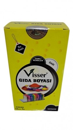 FOOD COLOR YELLOW POWDER 9 GR*288