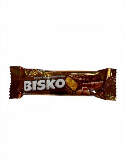 BISKO MEL CHOCOLATE COATED CARAMEL BISCUIT 40 GR*24